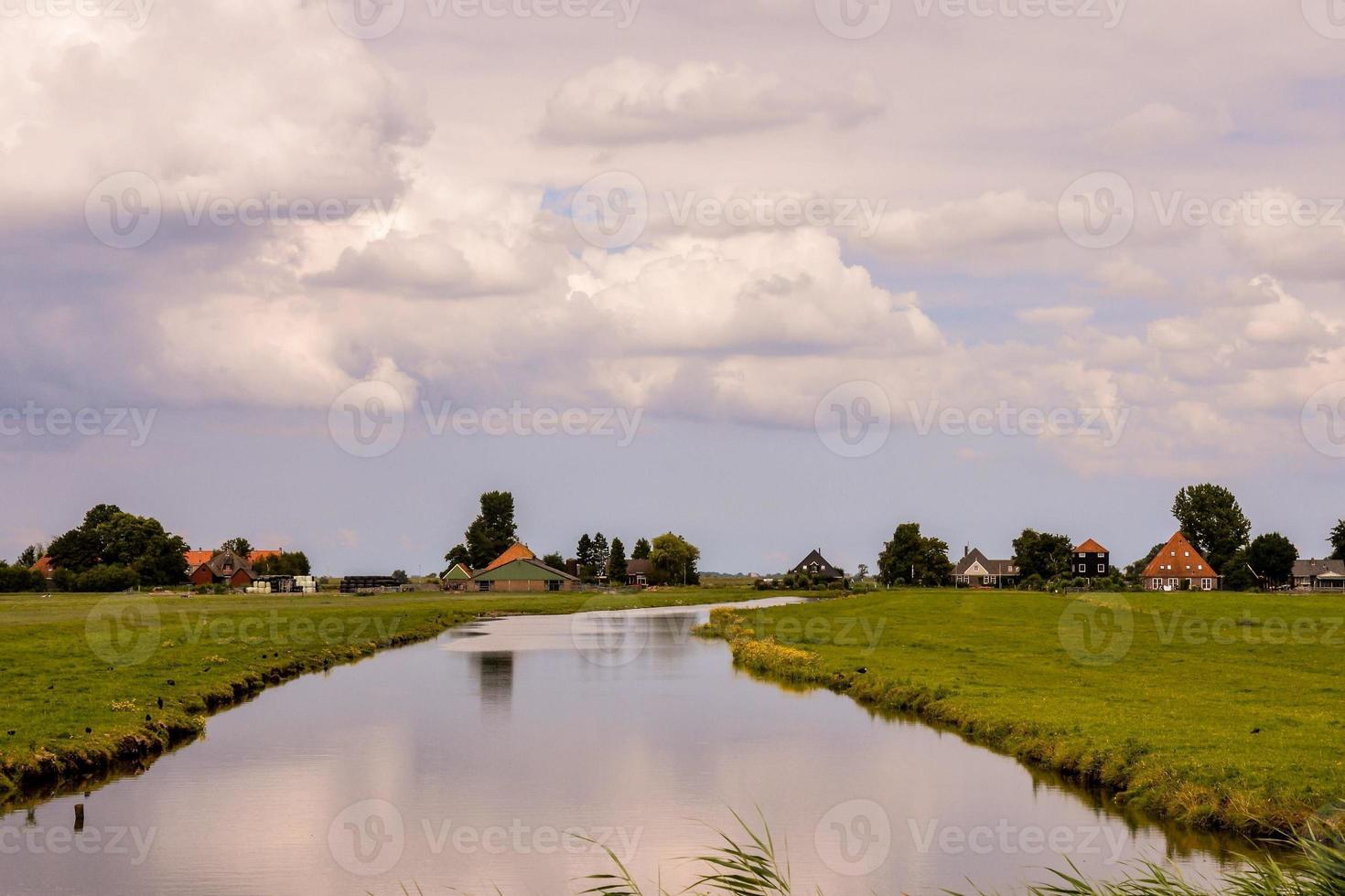 Scenic rural landscape photo