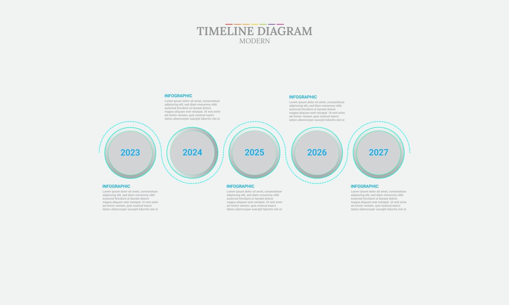 infographic vector design template, work concept neatly organized 5 steps modern design, in use work chart, web design, work presentation