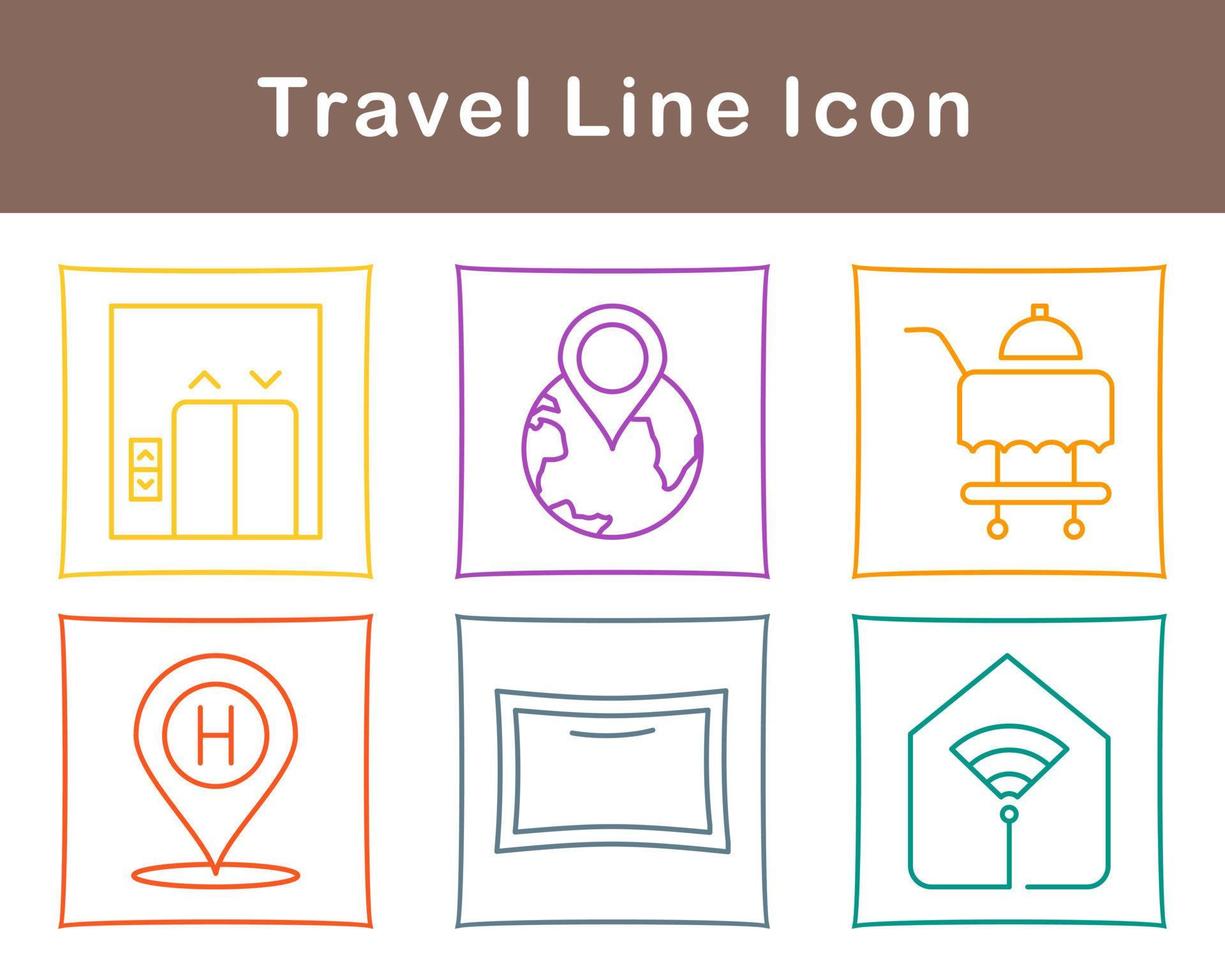 Travel Vector Icon Set