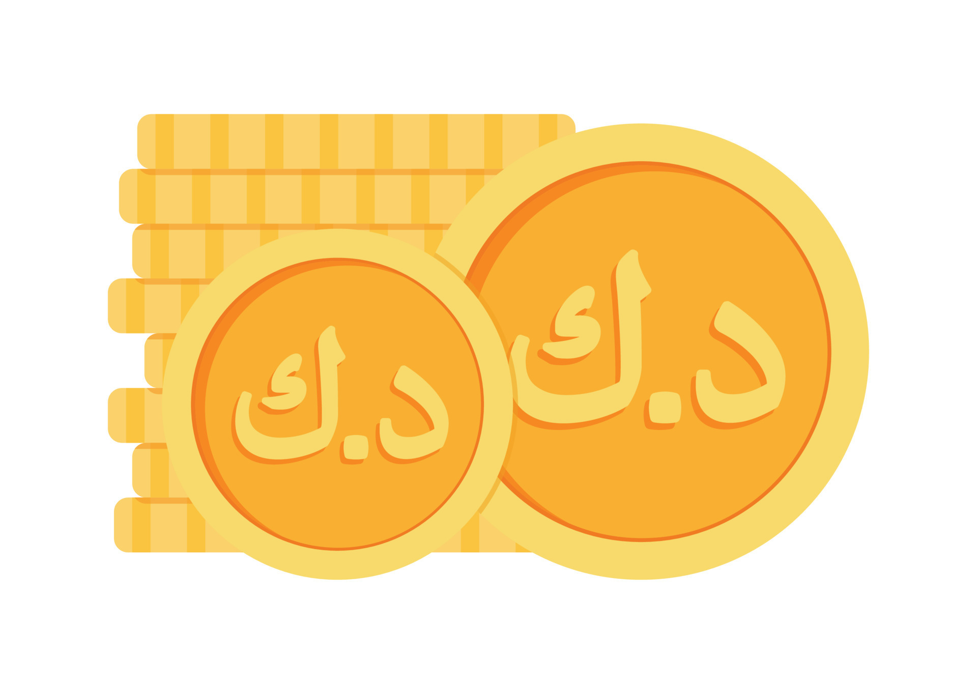 Kuwaiti Dinar Monedas Kuwait Dinero Moneda Icono Para Negocio Y kuwaiti-dinar-monedas-kuwait-dinero-moneda-icono-para-negocio-y
