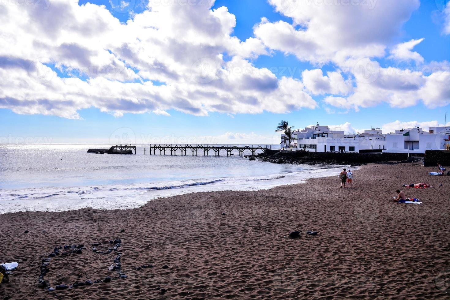 Scenic coastal view photo