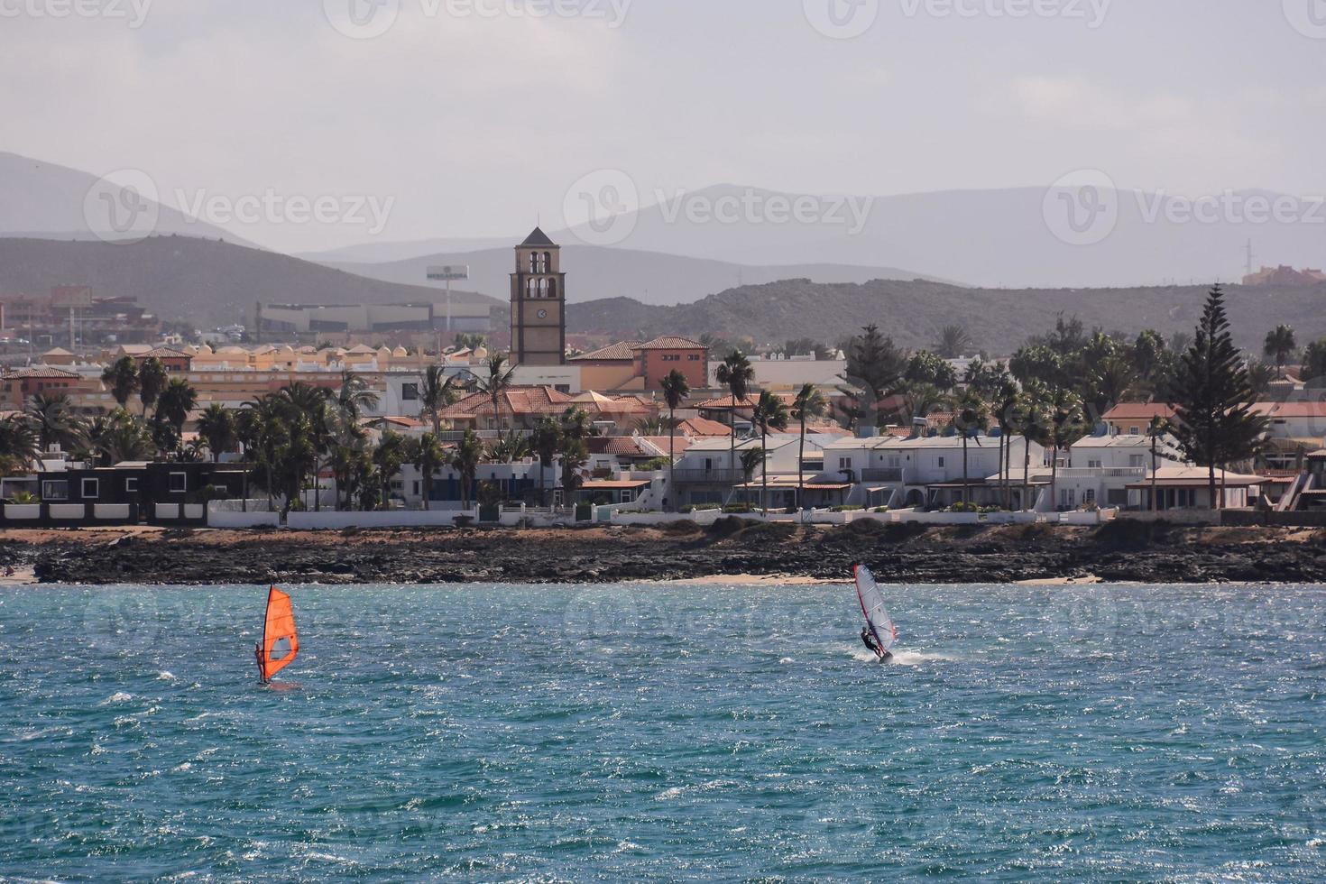 Scenic coastal view photo