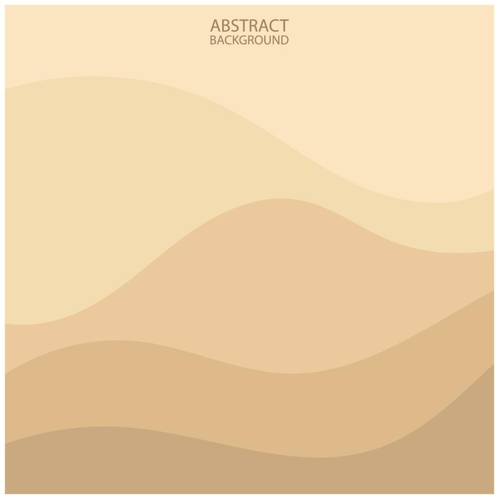 simple abstract sand background with brown color combination, beach desert, book cover, wallpaper, vector