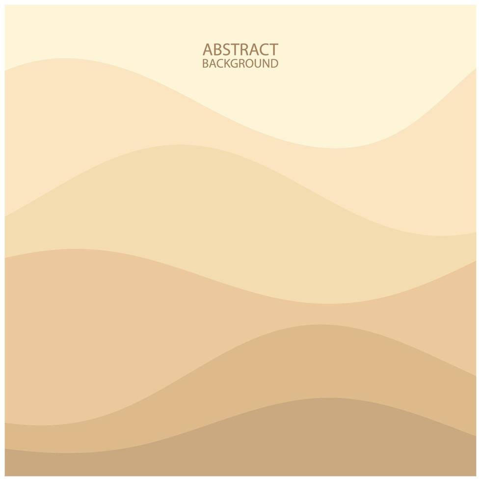 simple abstract sand background with brown color combination, beach desert, book cover, wallpaper, vector