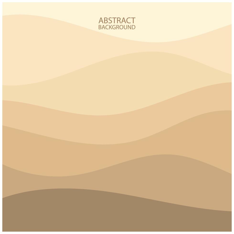 simple abstract sand background with brown color combination, beach desert, book cover, wallpaper, vector