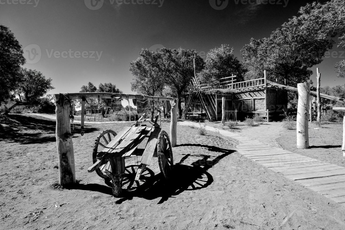 Explore the village of Lop Nur people in Xinjiang photo