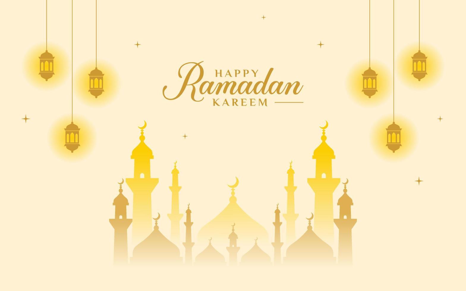 Vector graphic of ramadan kareem background, suitable for banners, greeting cards, flyers, invitations, poster designs.