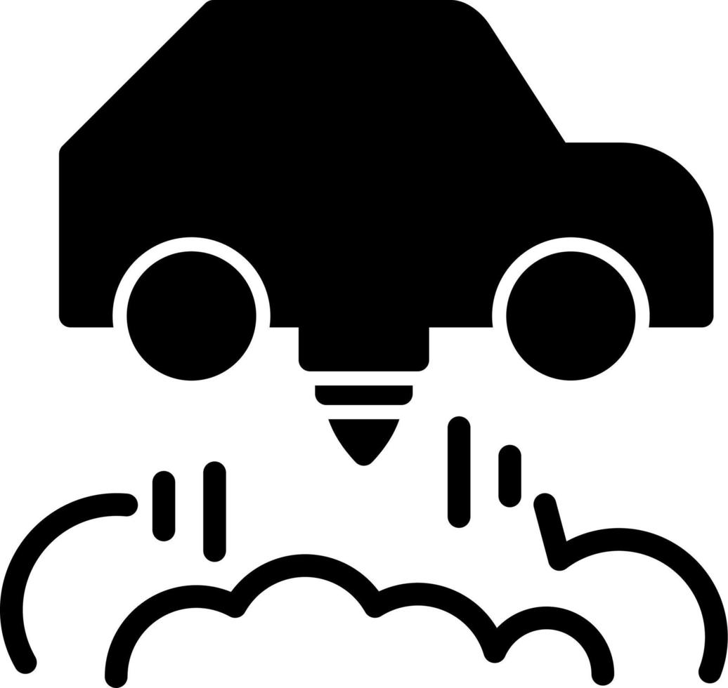Flying Car vector icon