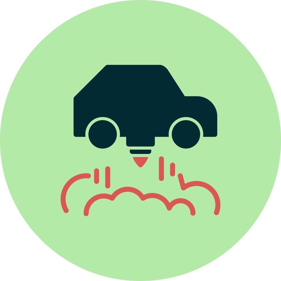 Flying Car vector icon