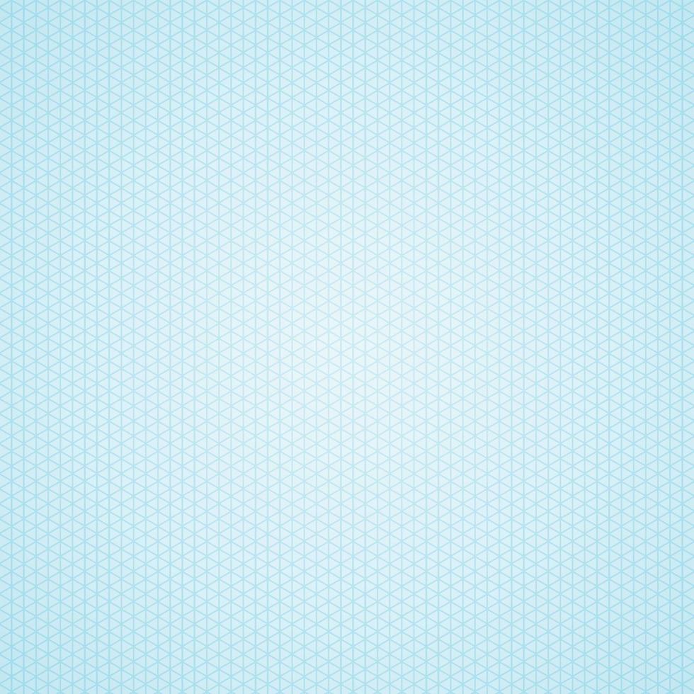 Triangle light blue graph paper background vector