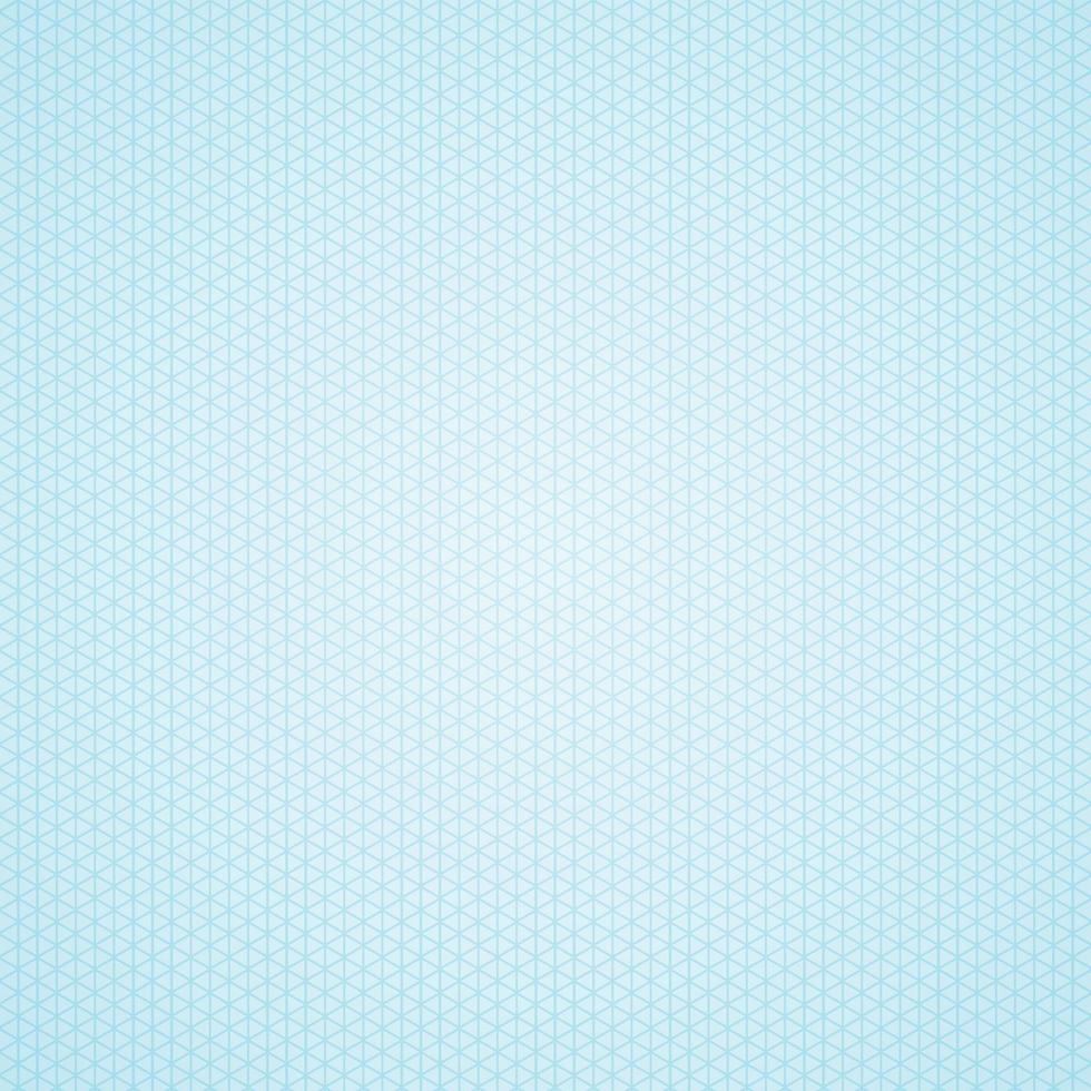 Triangle light blue graph paper background vector