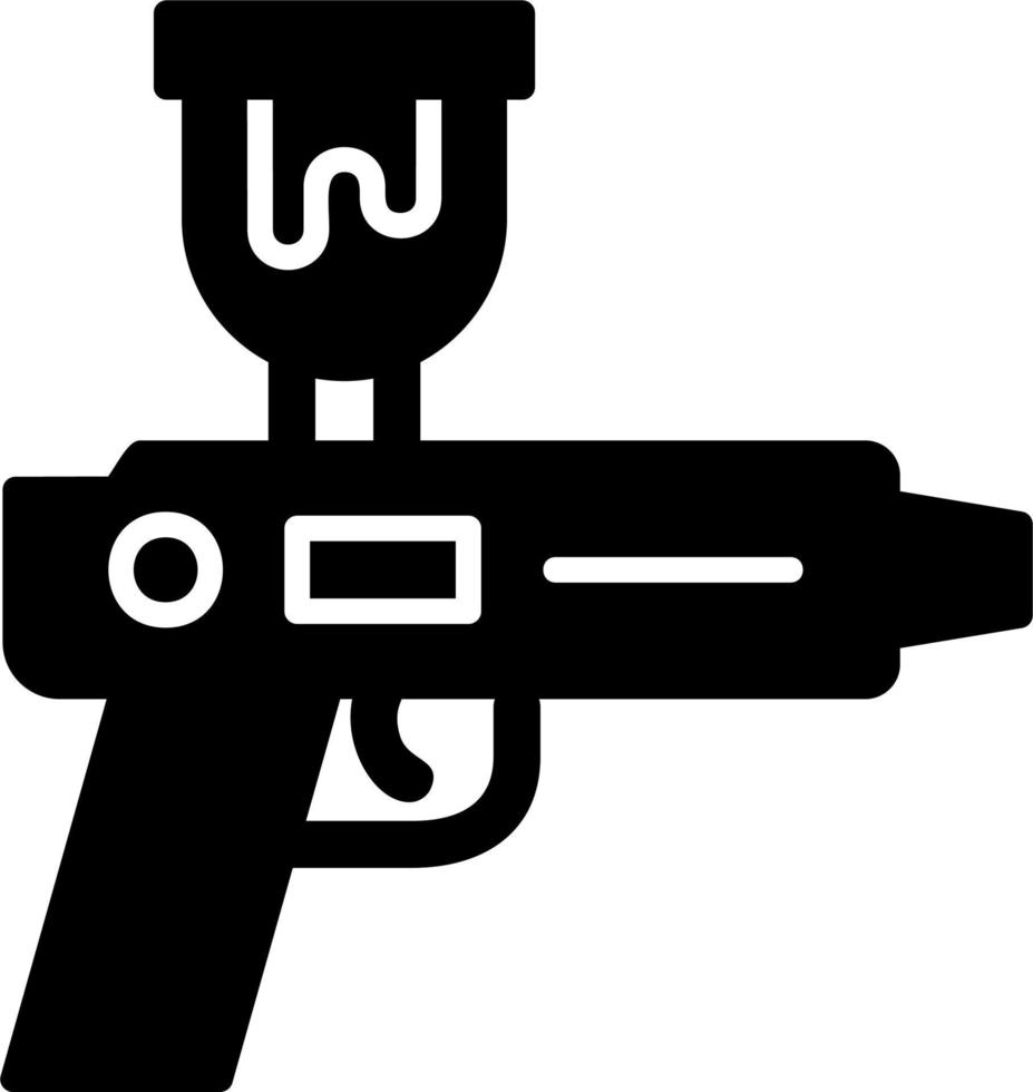 caliente pegamento pistola vector icono