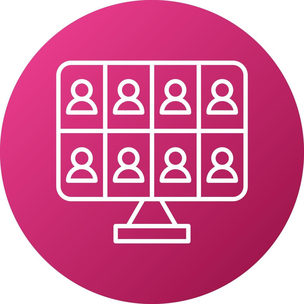 Meeting Icon Style vector
