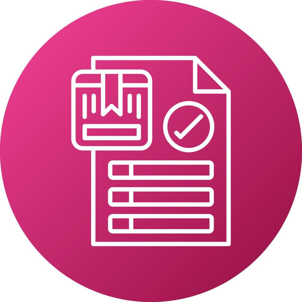 Product Backlog Icon Style vector