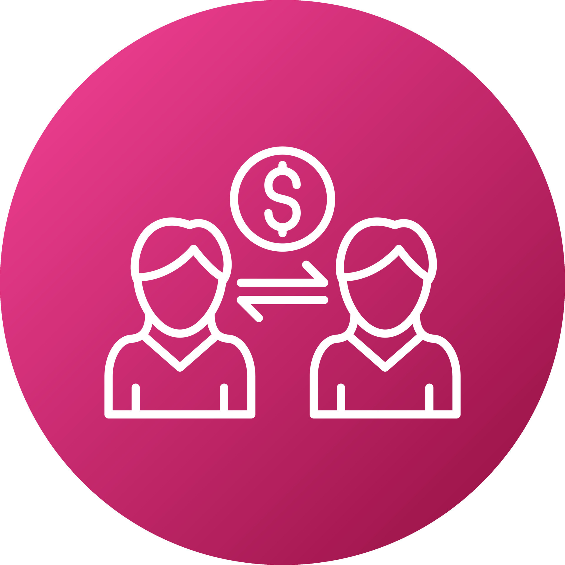 Peer to Peer Lending Icon Style 21524800 Vector Art at Vecteezy