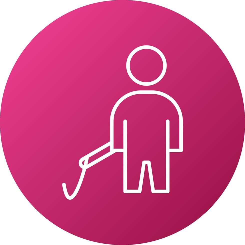 Sadistic Personality Disorder Icon Style vector
