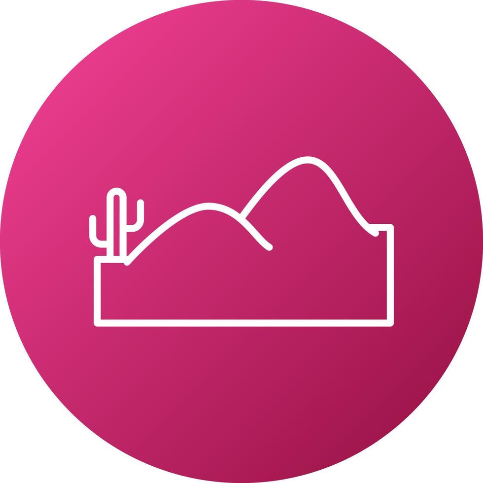 Desert Icon Style vector