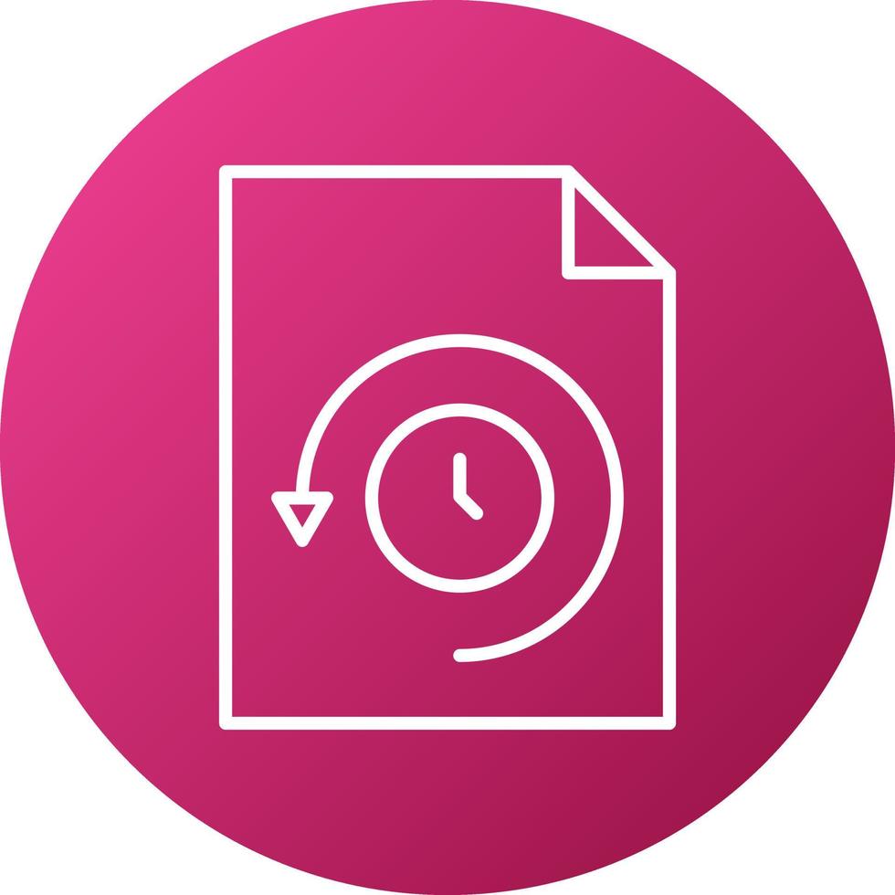 History Icon Style vector