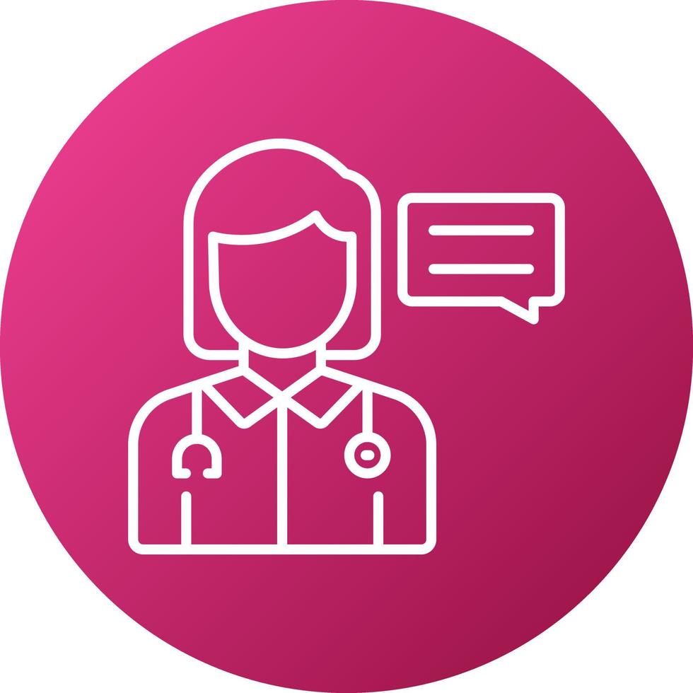 Expert Advice Icon Style vector