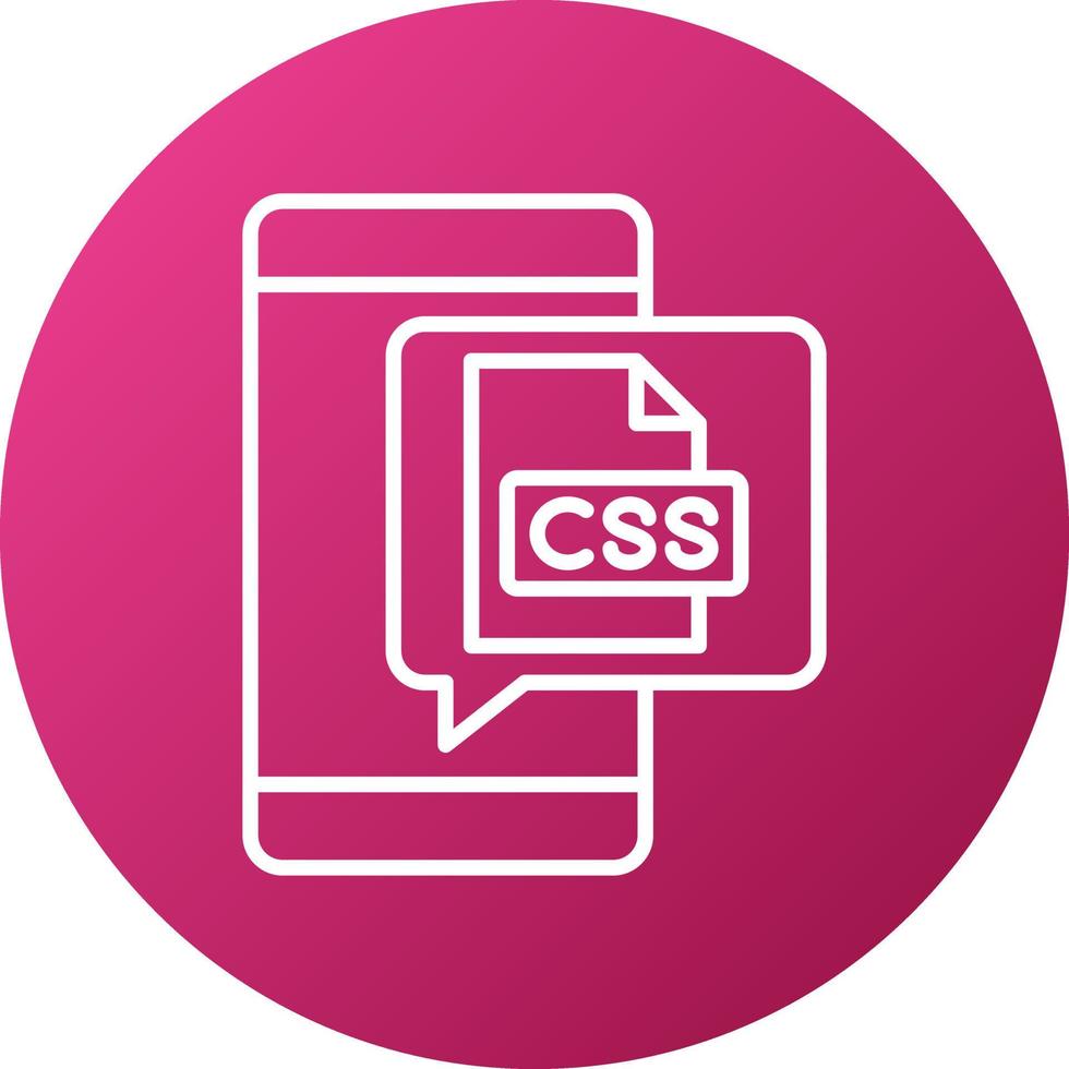 Css Icon Style vector
