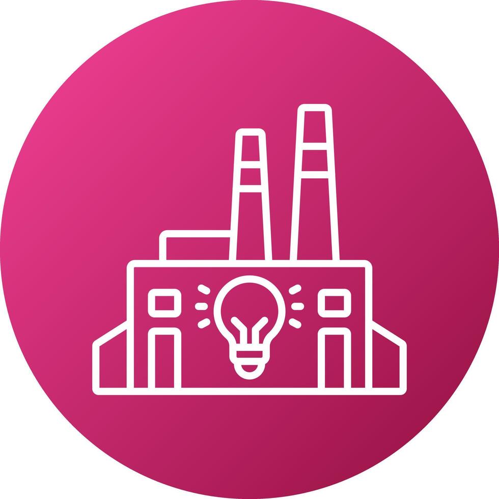Light Pollution Icon Style vector