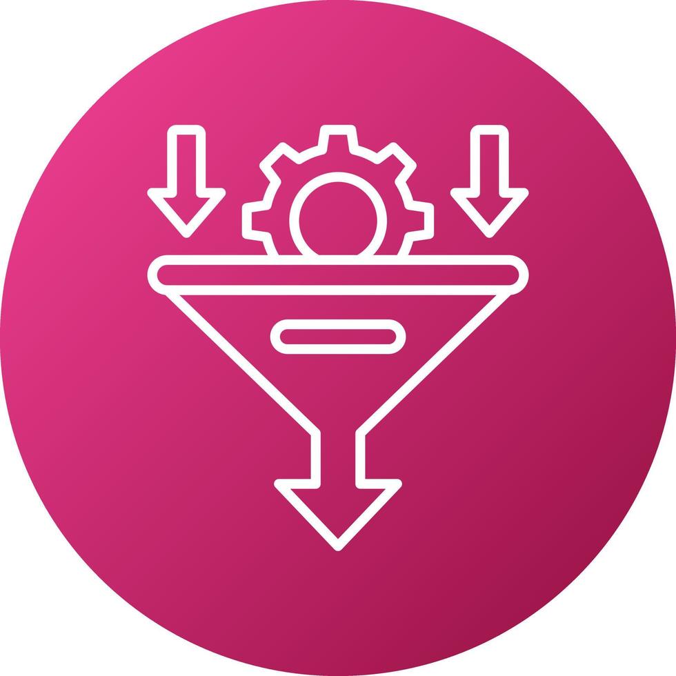 Bottleneck Icon Style vector