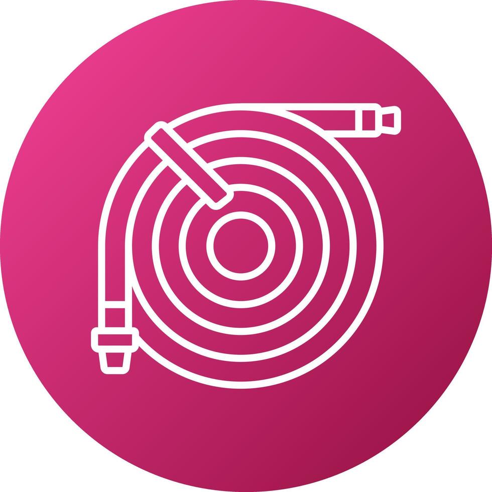 Garden Hose Icon Style vector