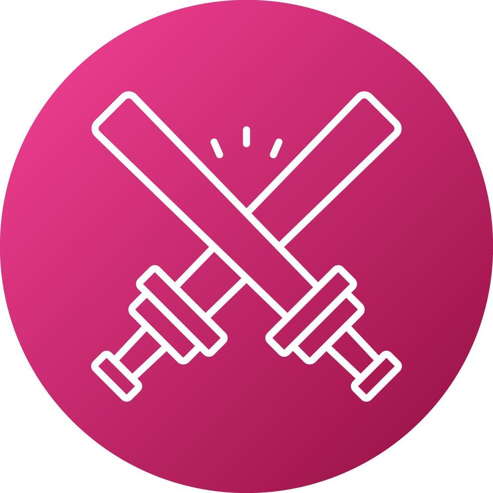 Glow Sticks Icon Style vector