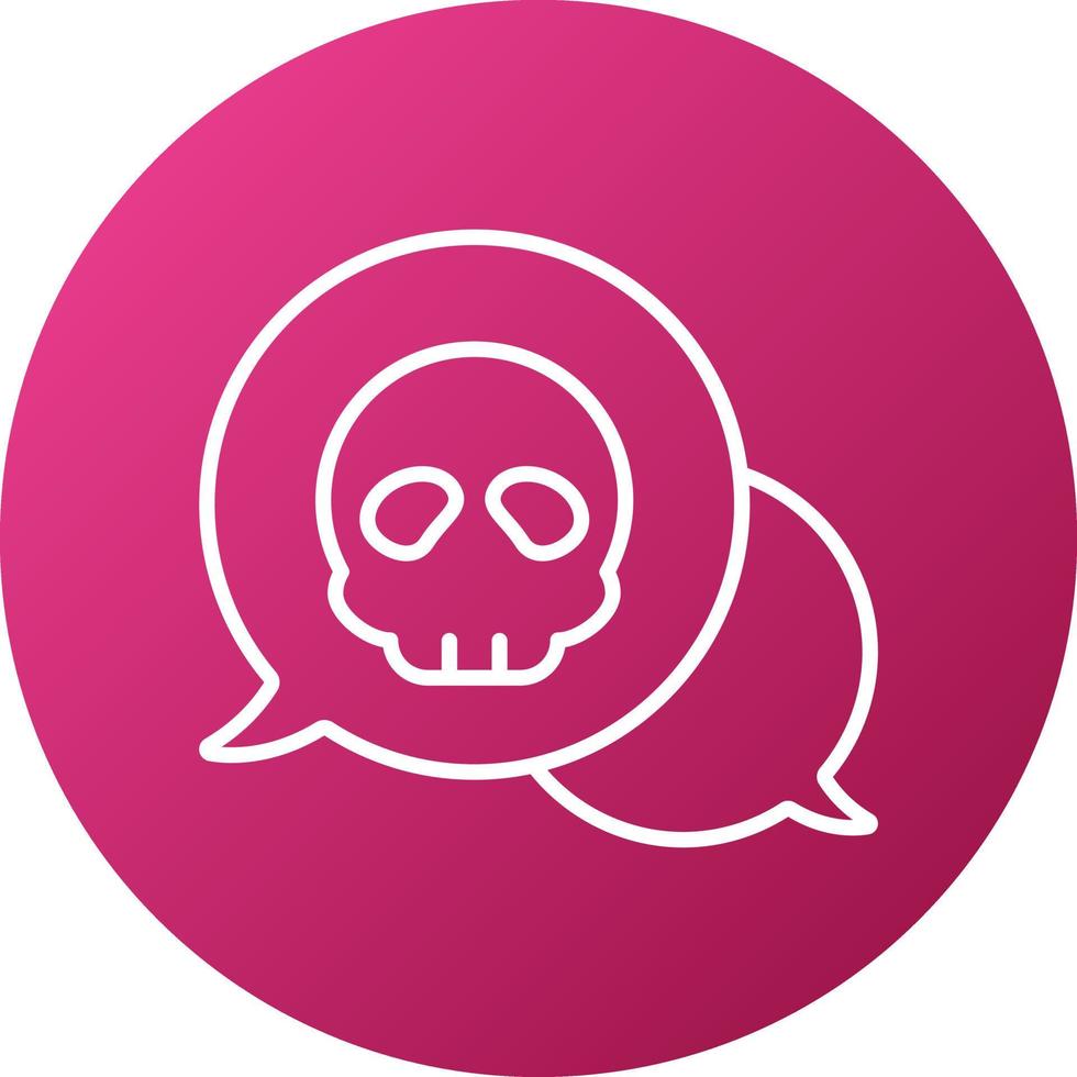 Intimidation Icon Style vector
