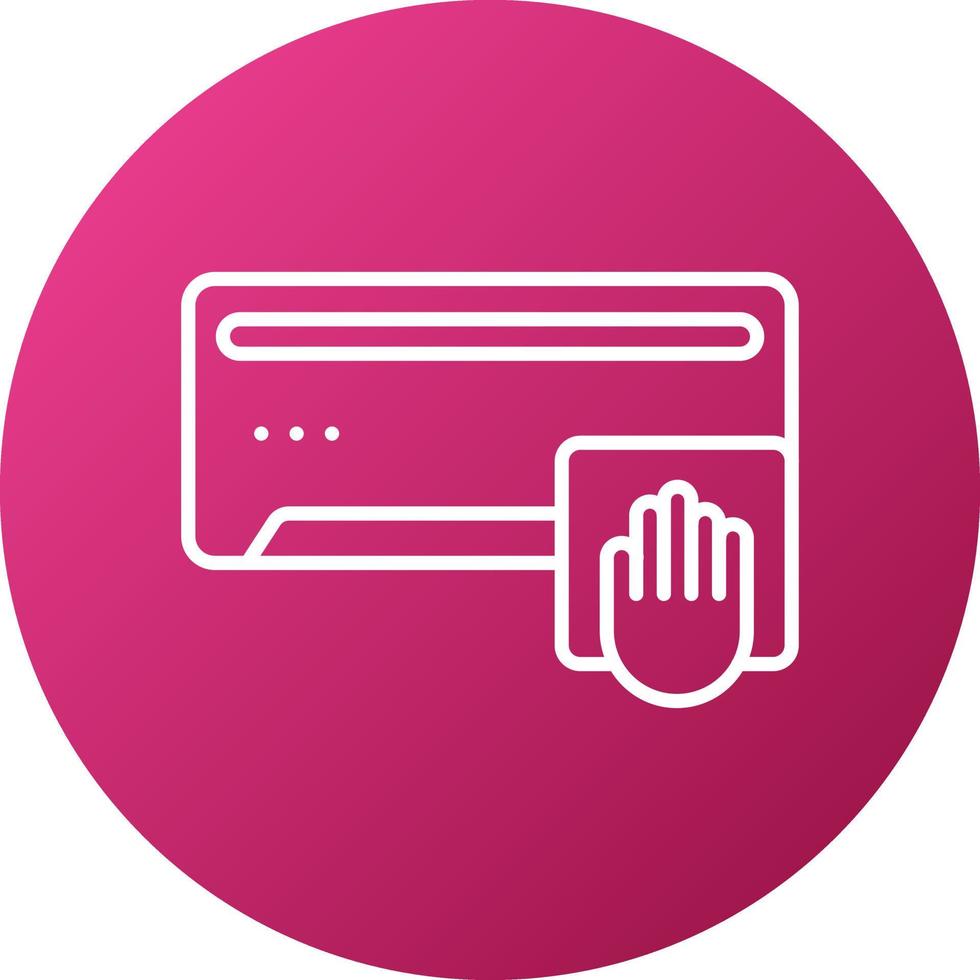 Airconditioner Cleaning Icon Style vector