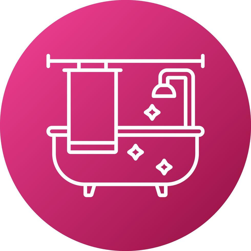 Bathroom Cleaning Icon Style vector
