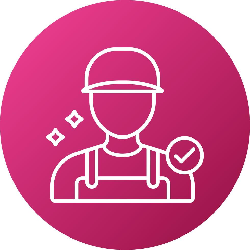 Vetted Professionals Icon Style vector