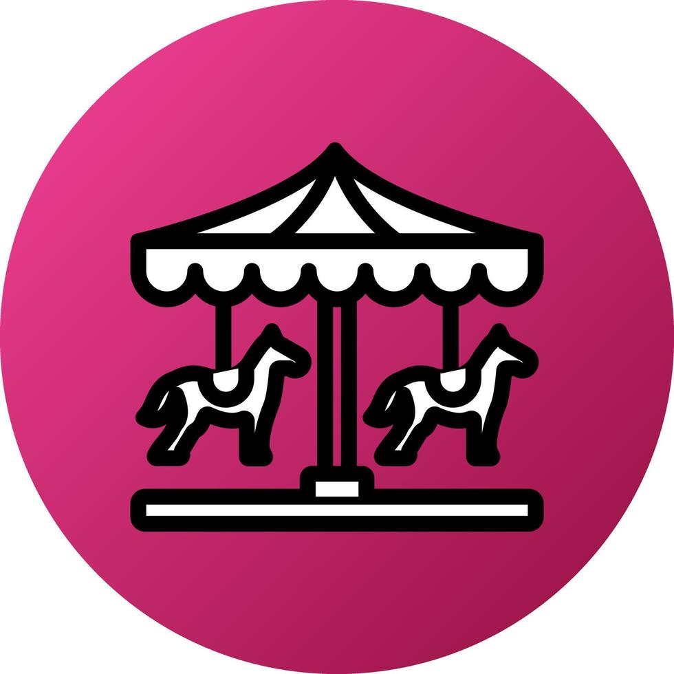 Carousel Icon Style vector
