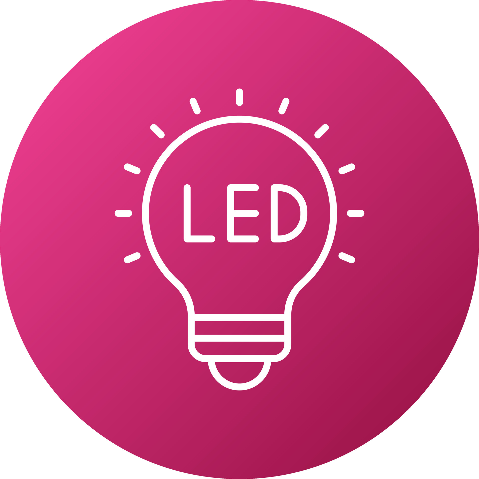 LED Lights Icon Style 21525458 Vector Art at Vecteezy