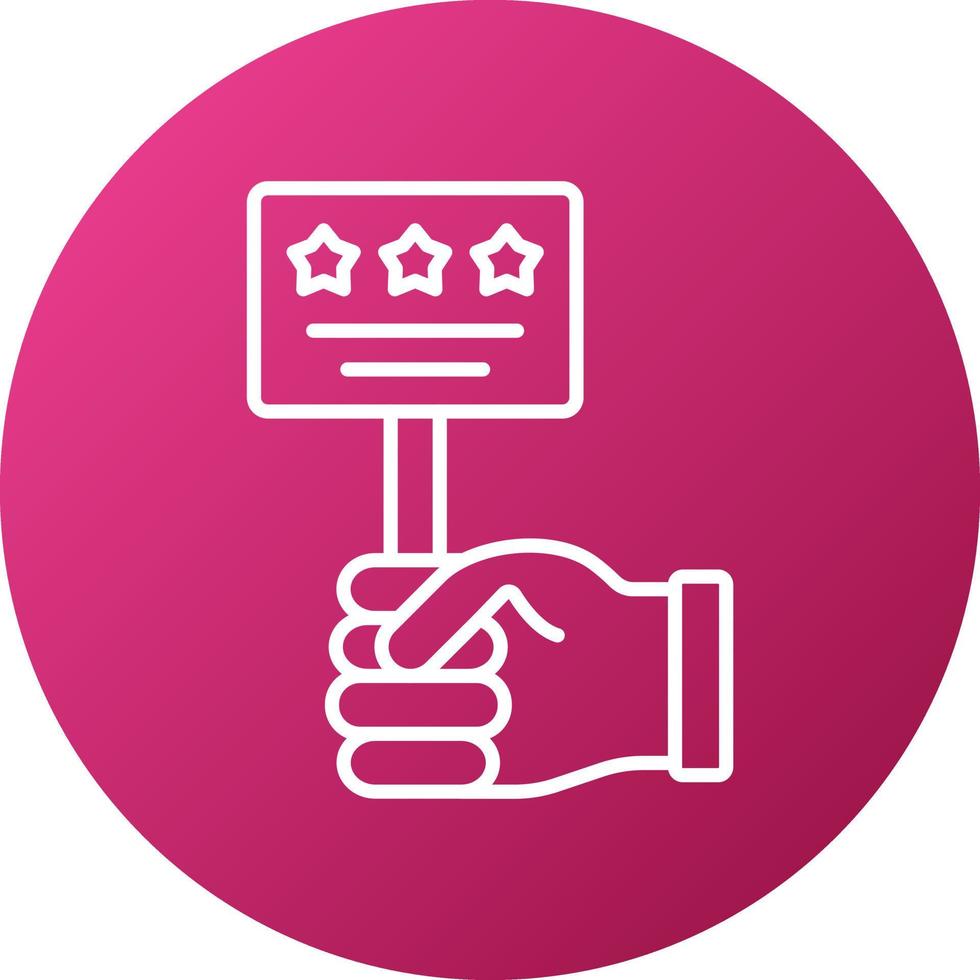 Demonstration Icon Style vector