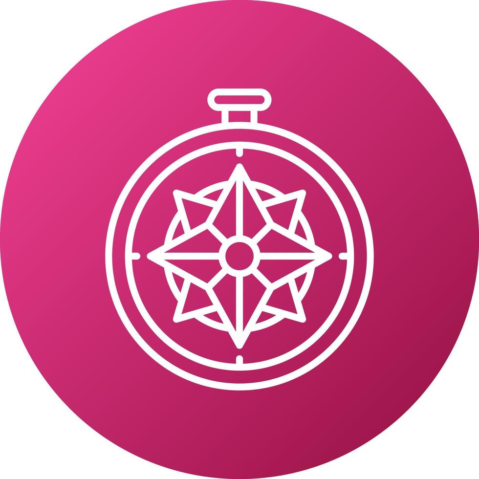 Compass Icon Style vector