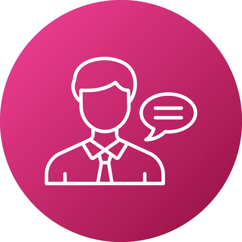 Advisor Icon Style vector