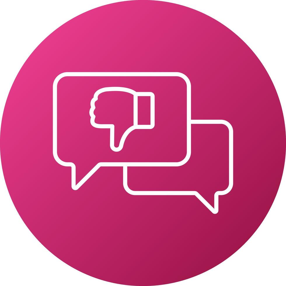 Complain Icon Style vector