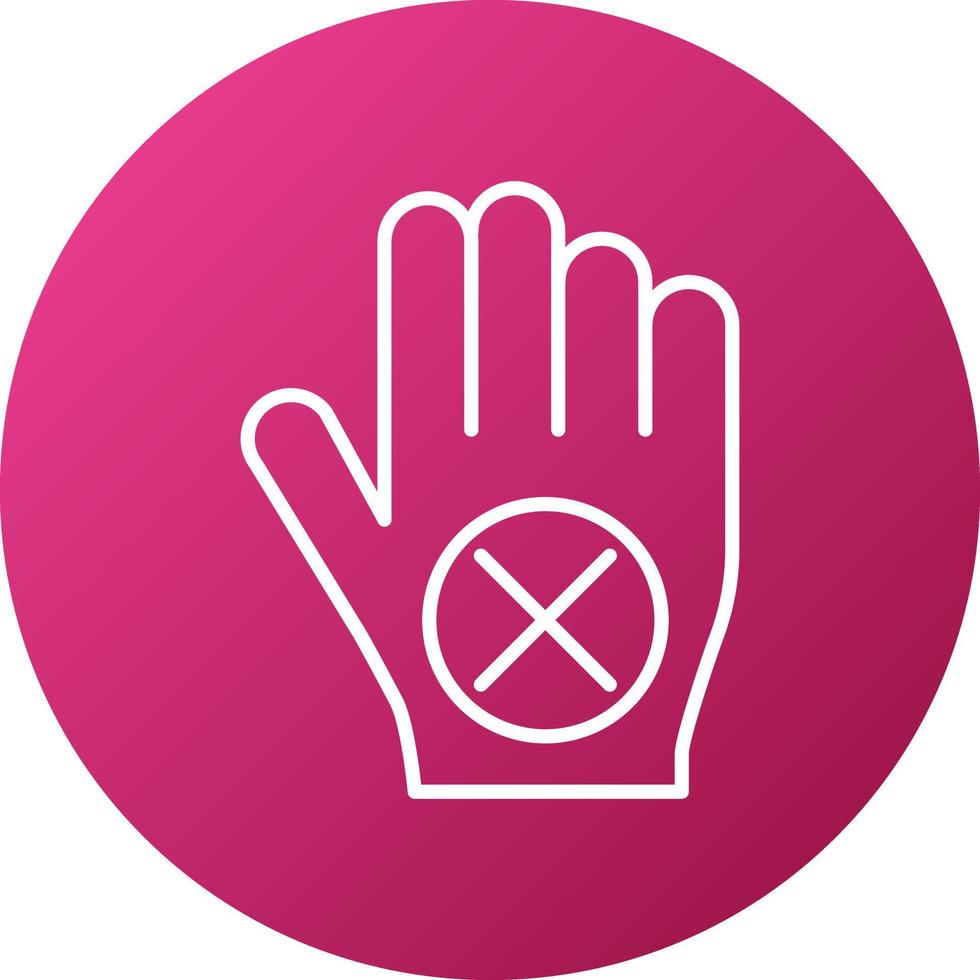 Objections Icon Style vector