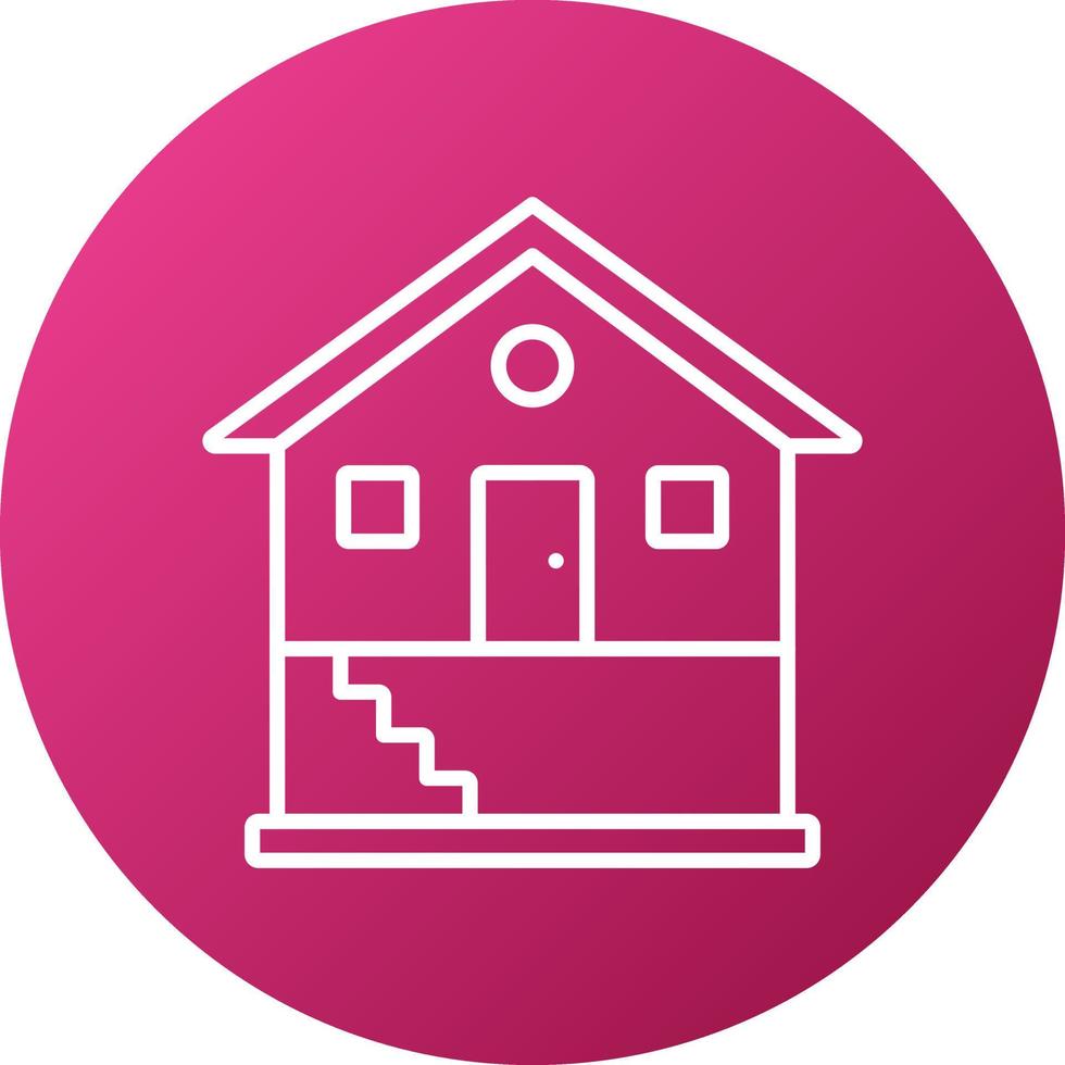 Basement Icon Style vector