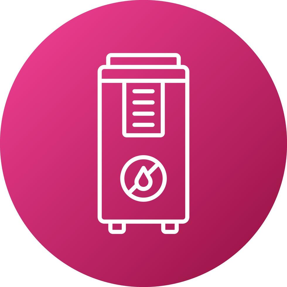 Dehumidifier Icon Style vector
