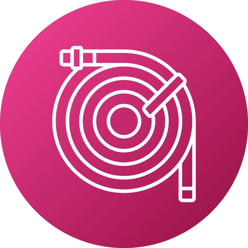 Garden Hose Icon Style vector