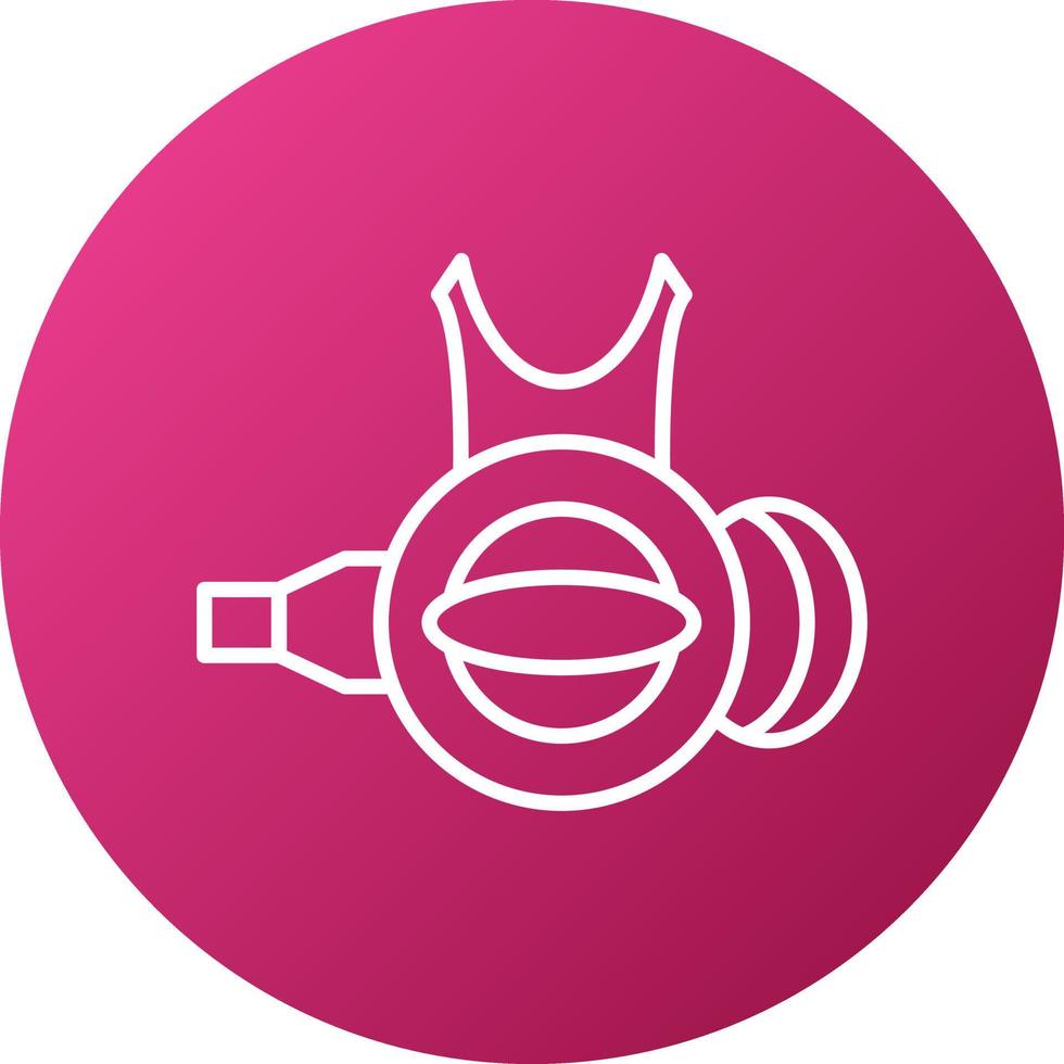 Diving Regulator Icon Style vector