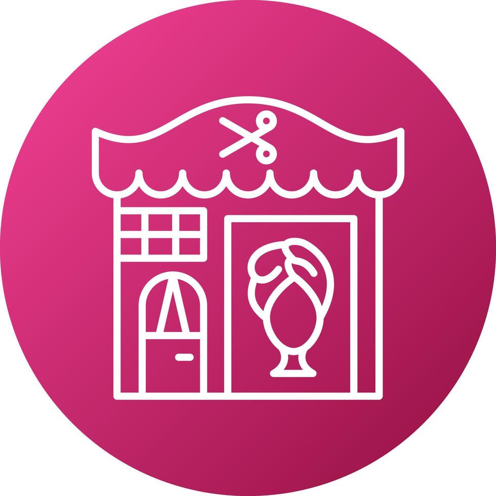 Beauty Salon Icon Style vector