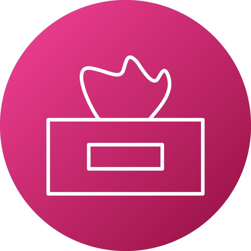 Tissue Paper Icon Style vector