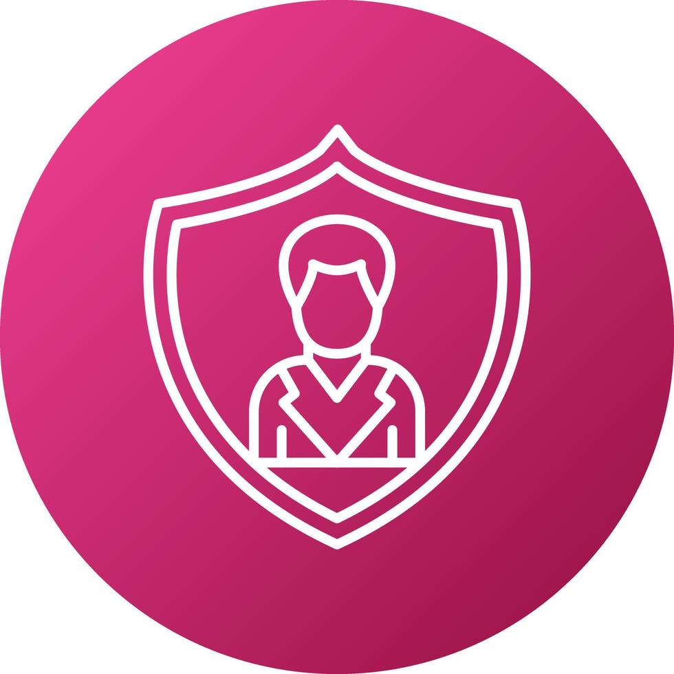 Authentication Icon Style vector