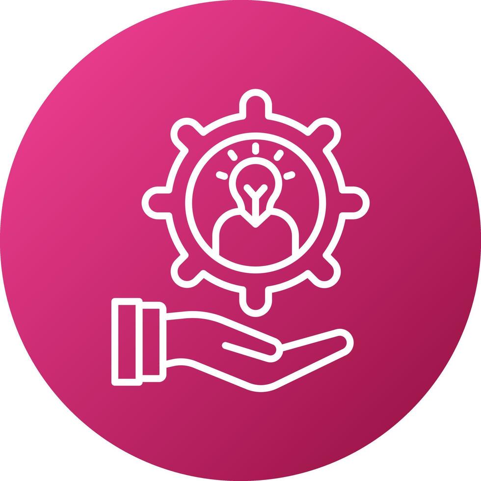 Talent Management Icon Style vector