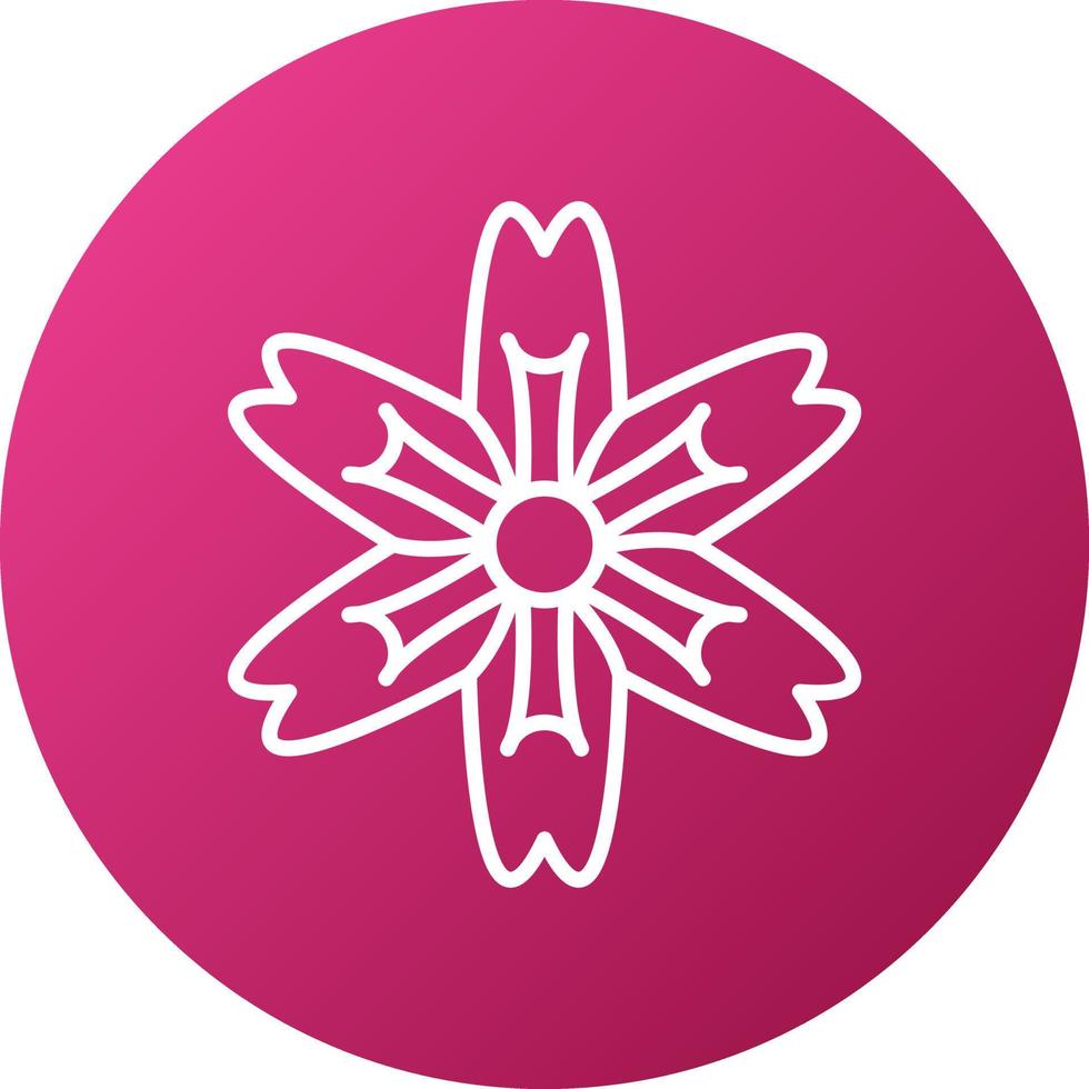 Nasturtium Icon Style vector
