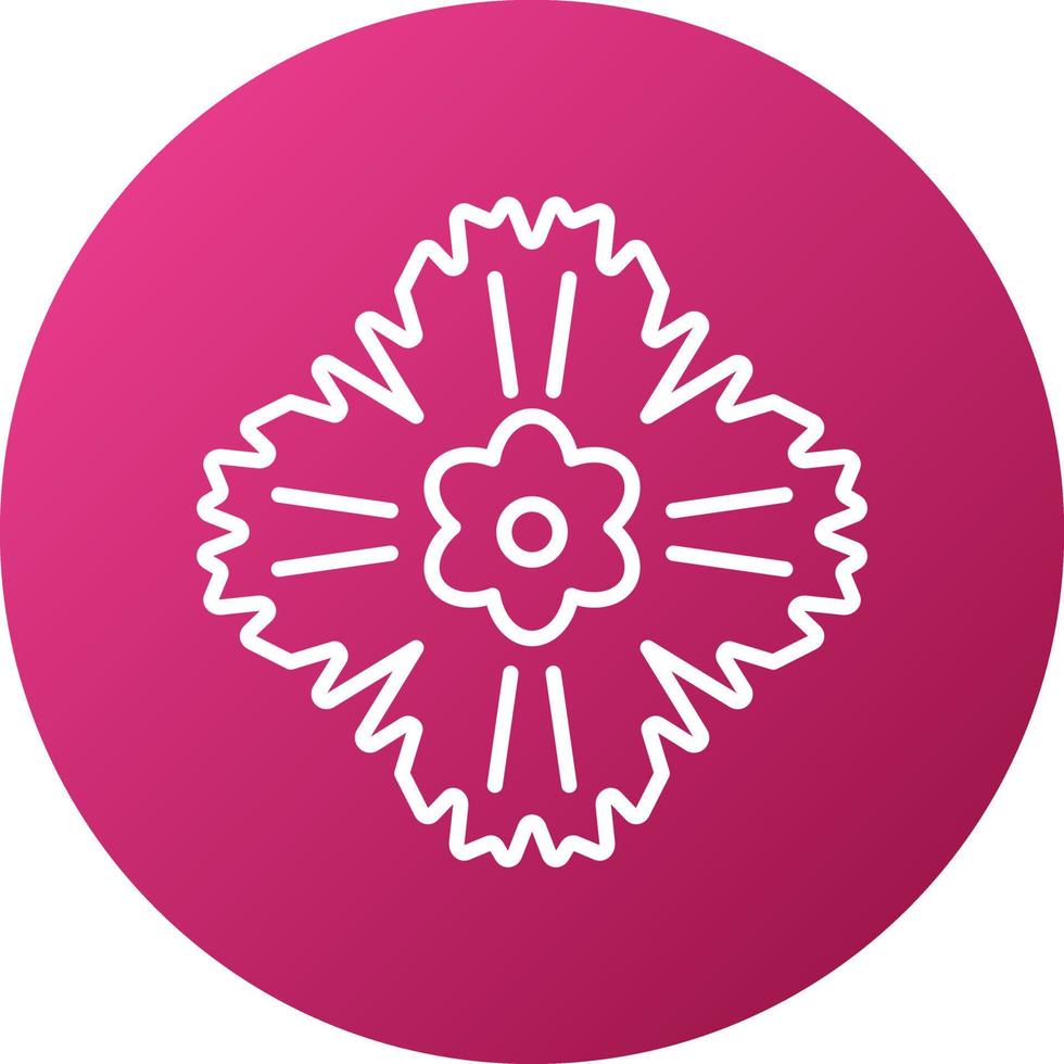 Dianthus Icon Style vector