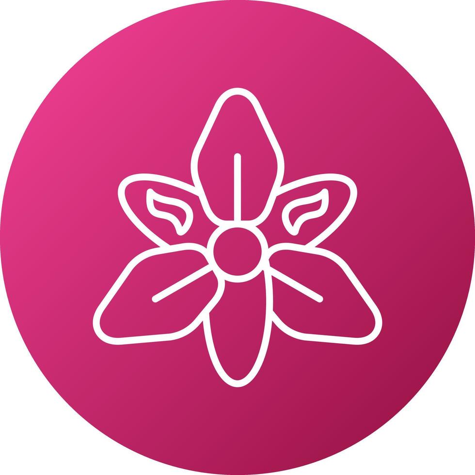 Gladiolus Icon Style vector